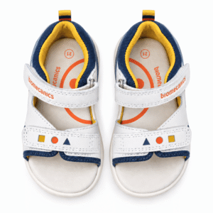 Biomecanics Open Air White Sandal