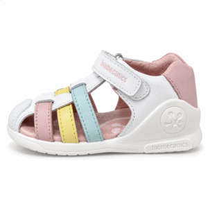 Biomecanics Beautiful Closed White Sandal