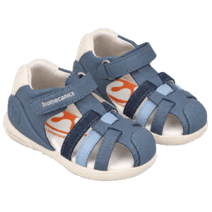 Biomecanics Closed Blue Sandal