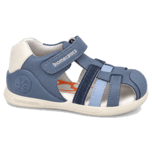 Biomecanics Closed Blue Sandal