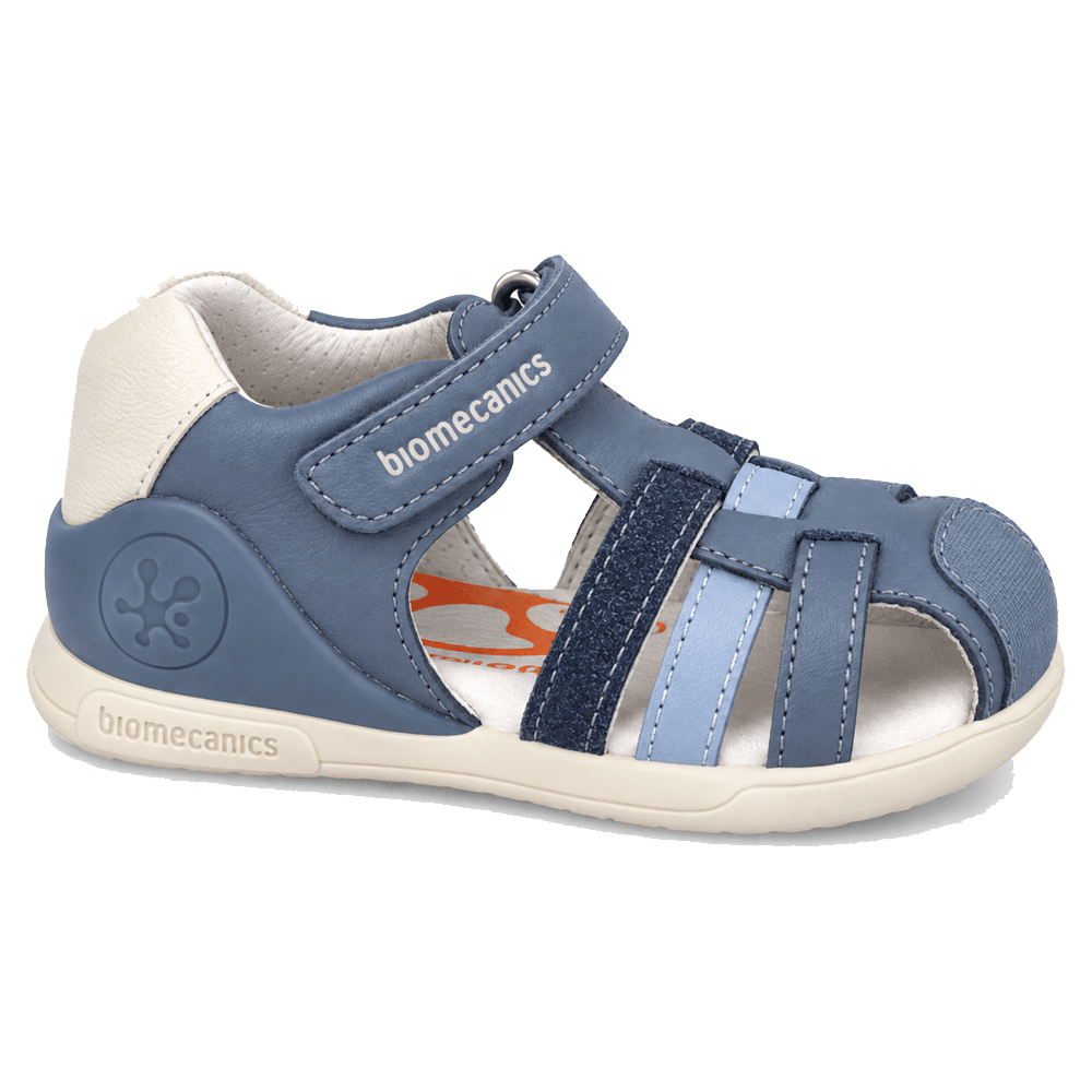 Biomecanics Closed Blue Sandal