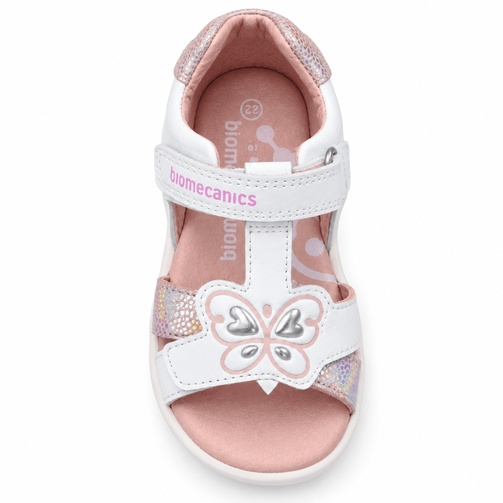 Biomecanics Barefoot Breeze White Sandal