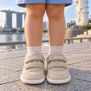 Garvalin Softstep Beige Barefoot Sneaker