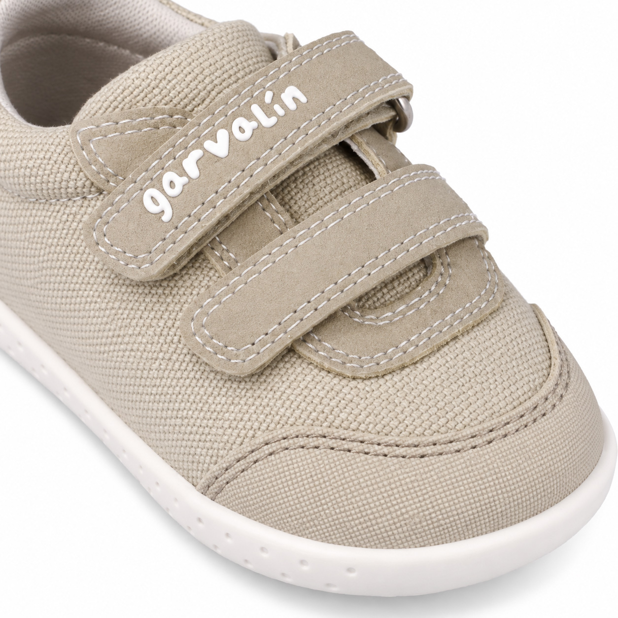 Garvalin Softstep Beige Barefoot Sneaker