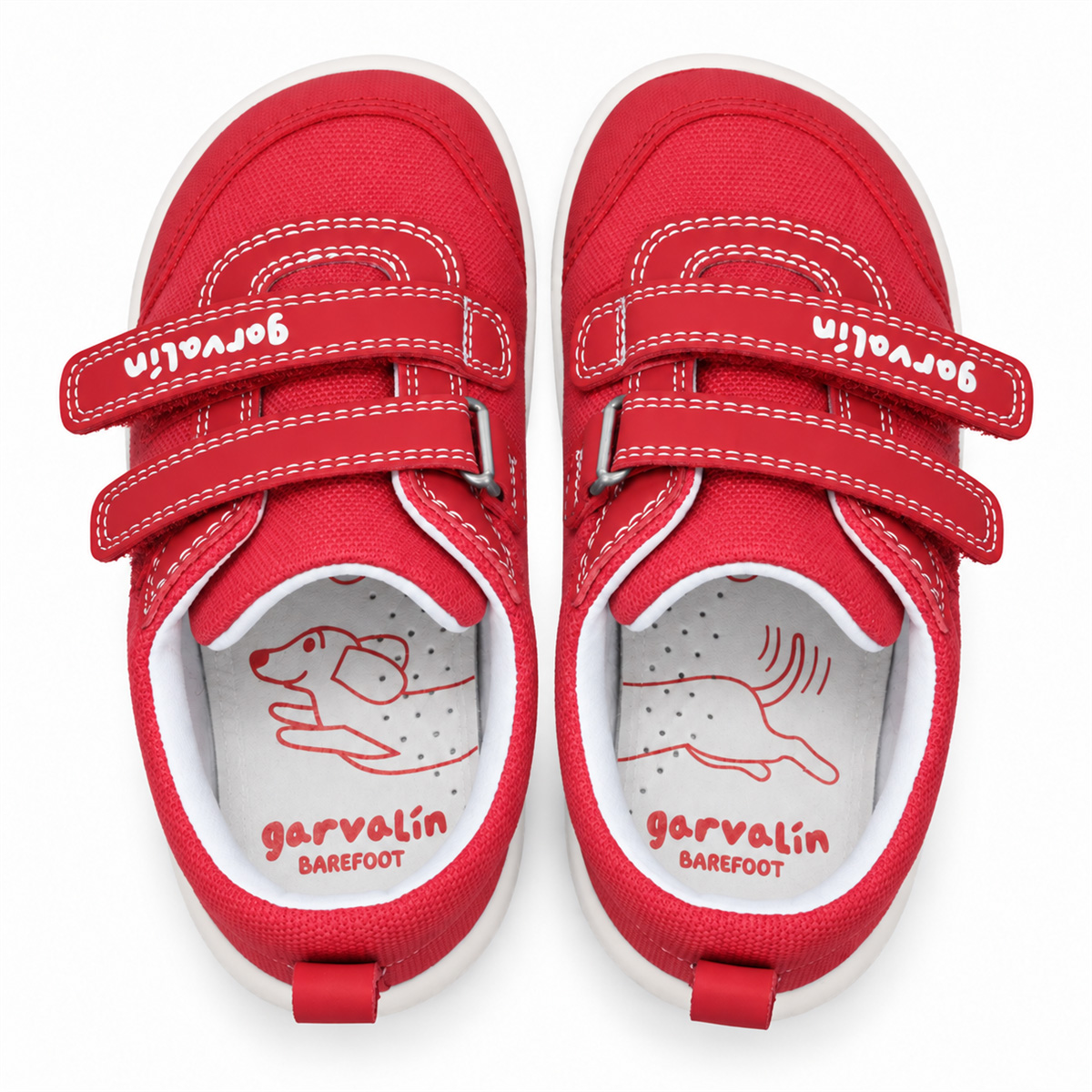 Garvalin Beautiful Red Softstep Sneaker