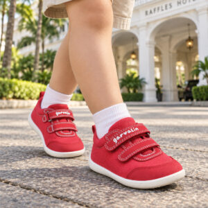 Garvalin Beautiful Red Softstep Sneaker