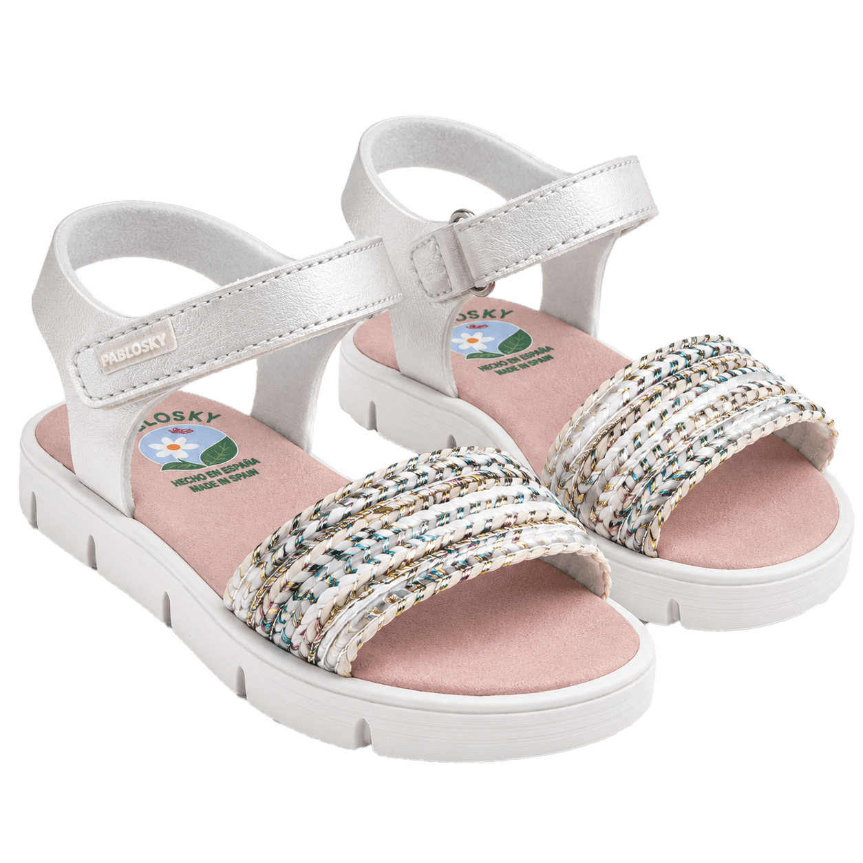 Pablosky Beautiful White Sandal