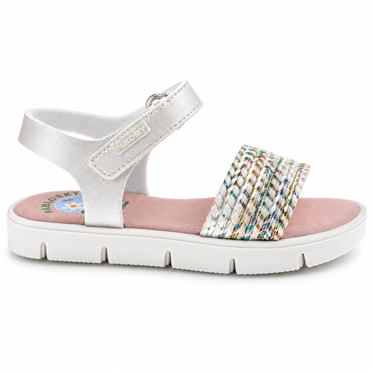 Pablosky Beautiful White Sandal