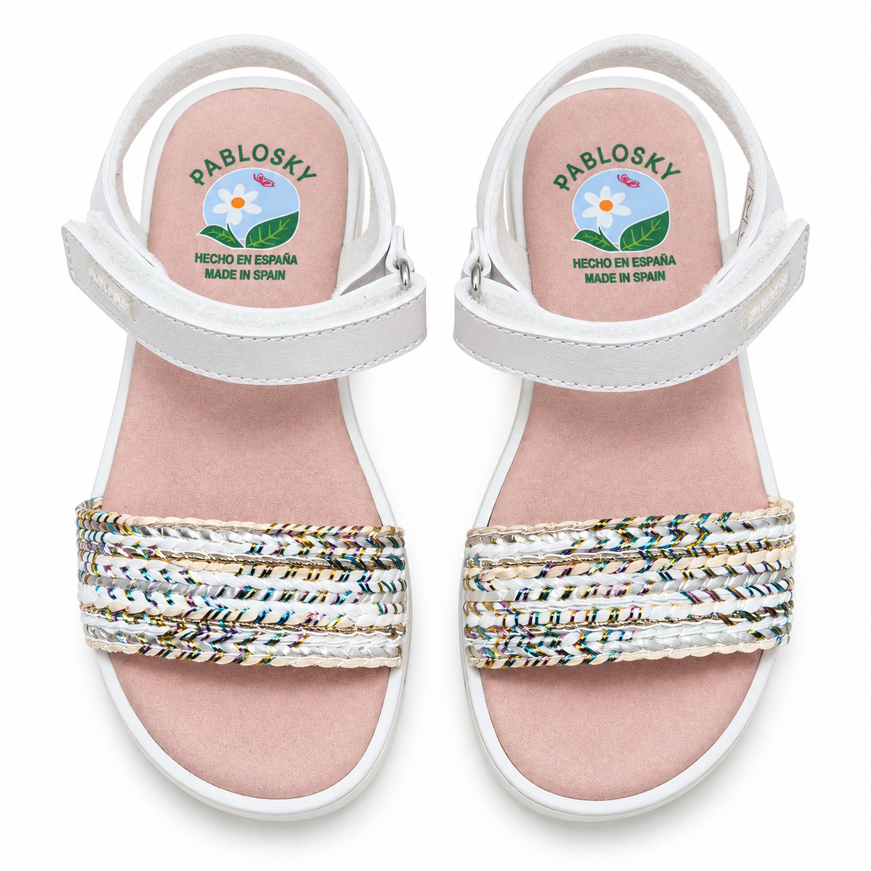 Pablosky Beautiful White Sandal