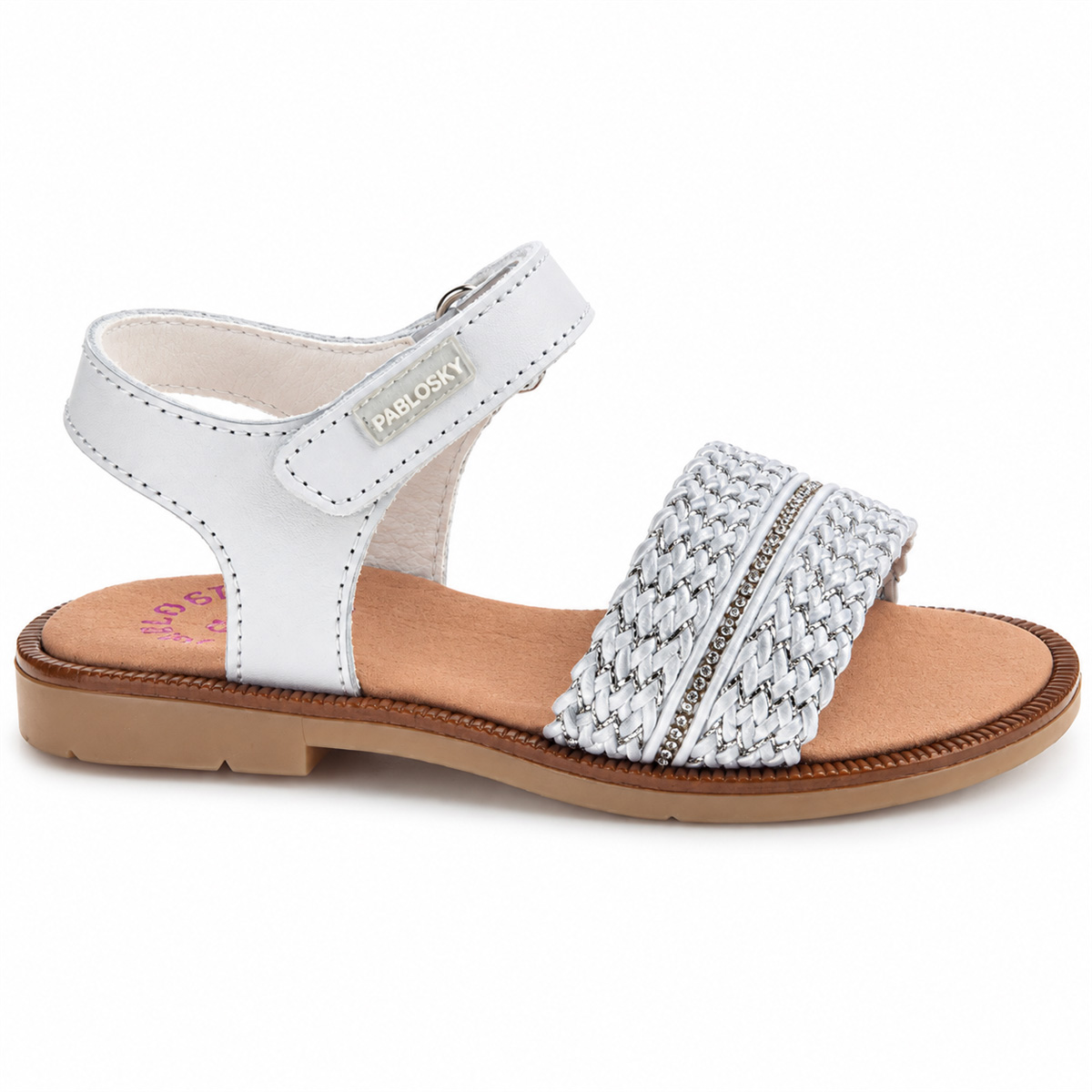 Pablosky Beautiful Sparkly Summer Sandal