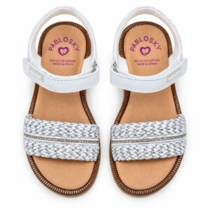 Pablosky Beautiful Sparkly Summer Sandal