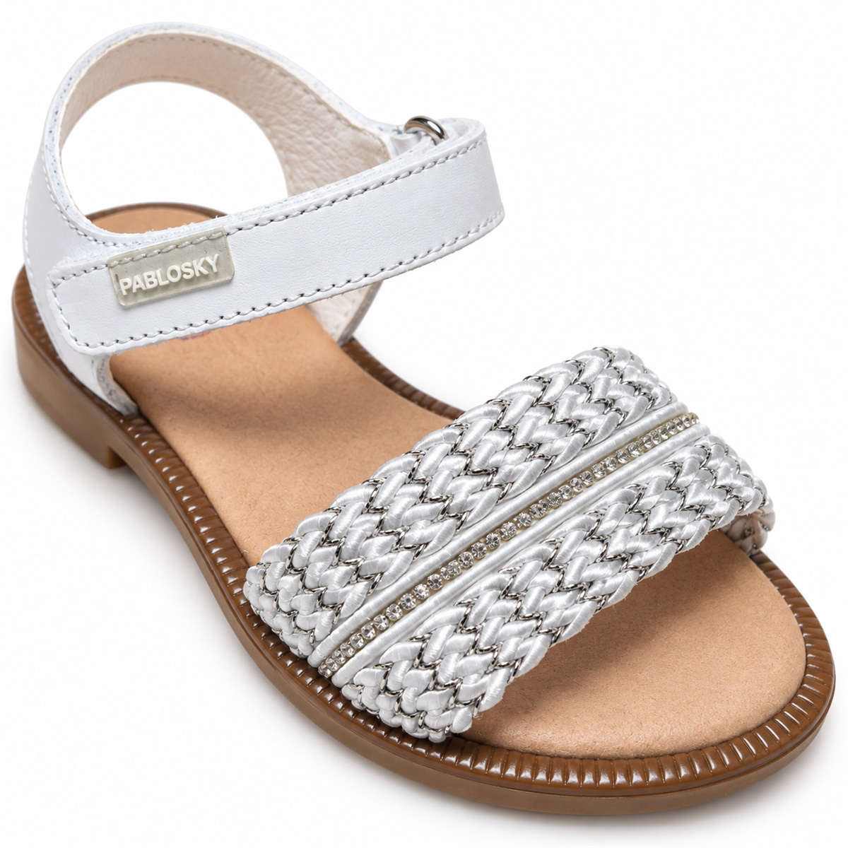 Pablosky Beautiful Sparkly Summer Sandal