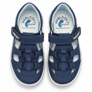 Pablosky Sonic Navy Barefoot Sandal