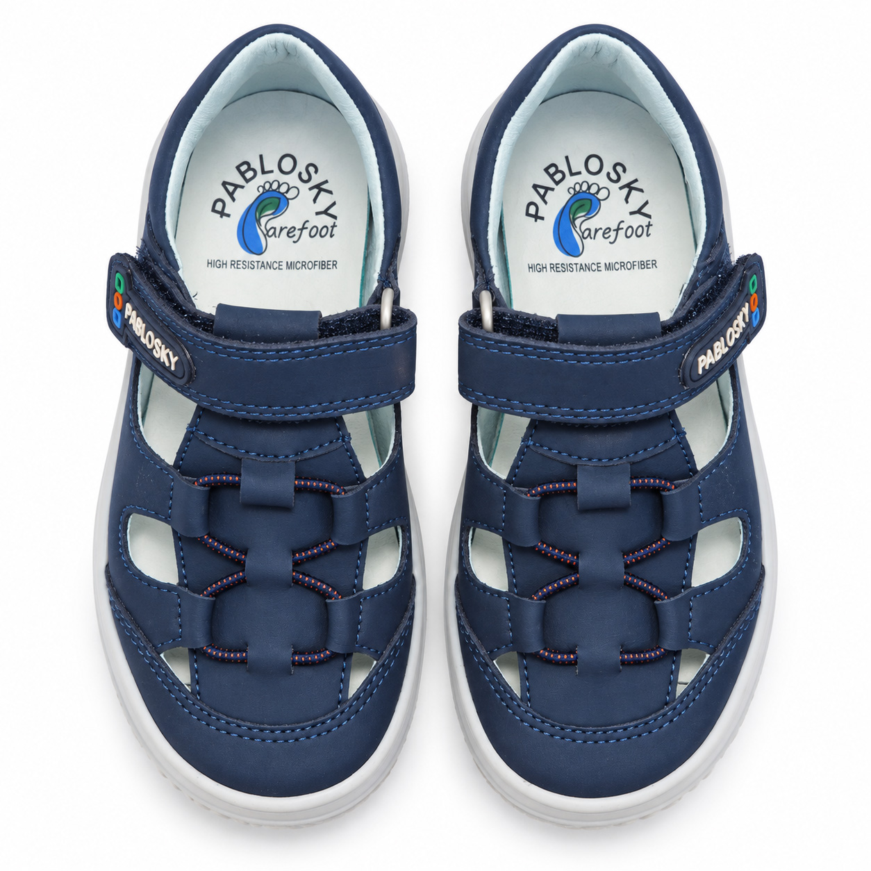 Pablosky Sonic Navy Barefoot Sandal