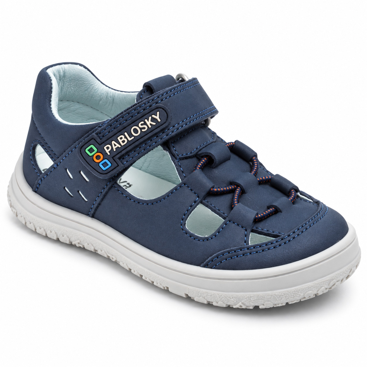 Pablosky Sonic Navy Barefoot Sandal