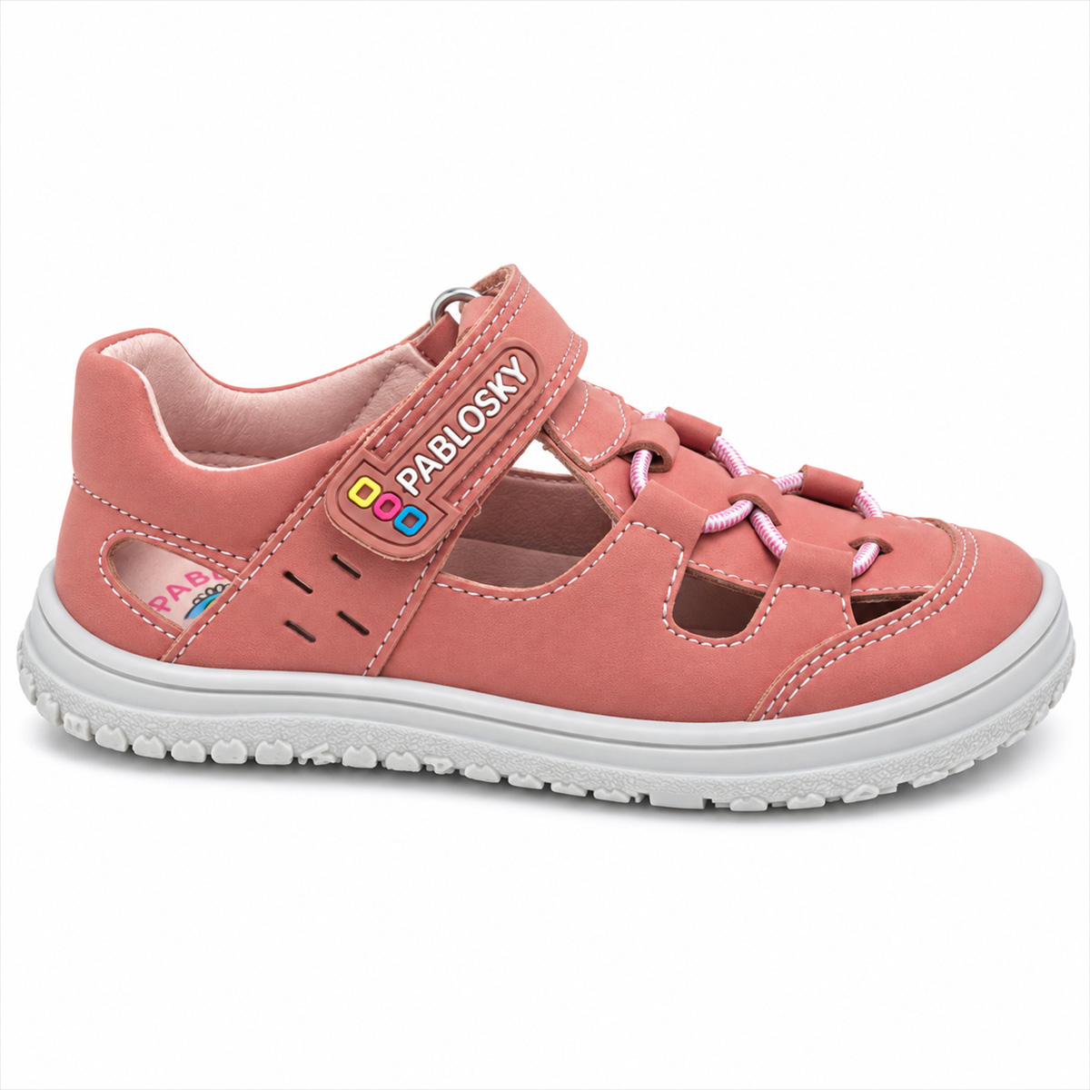 Pablosky Sonic Pink Barefoot Sandal