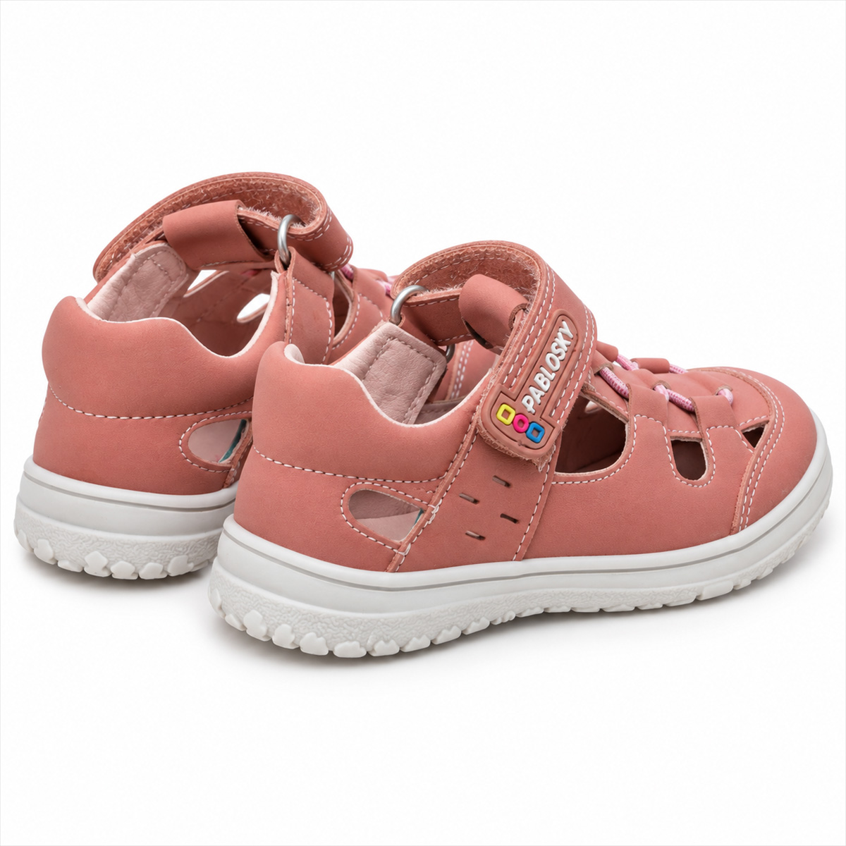 Pablosky Sonic Pink Barefoot Sandal