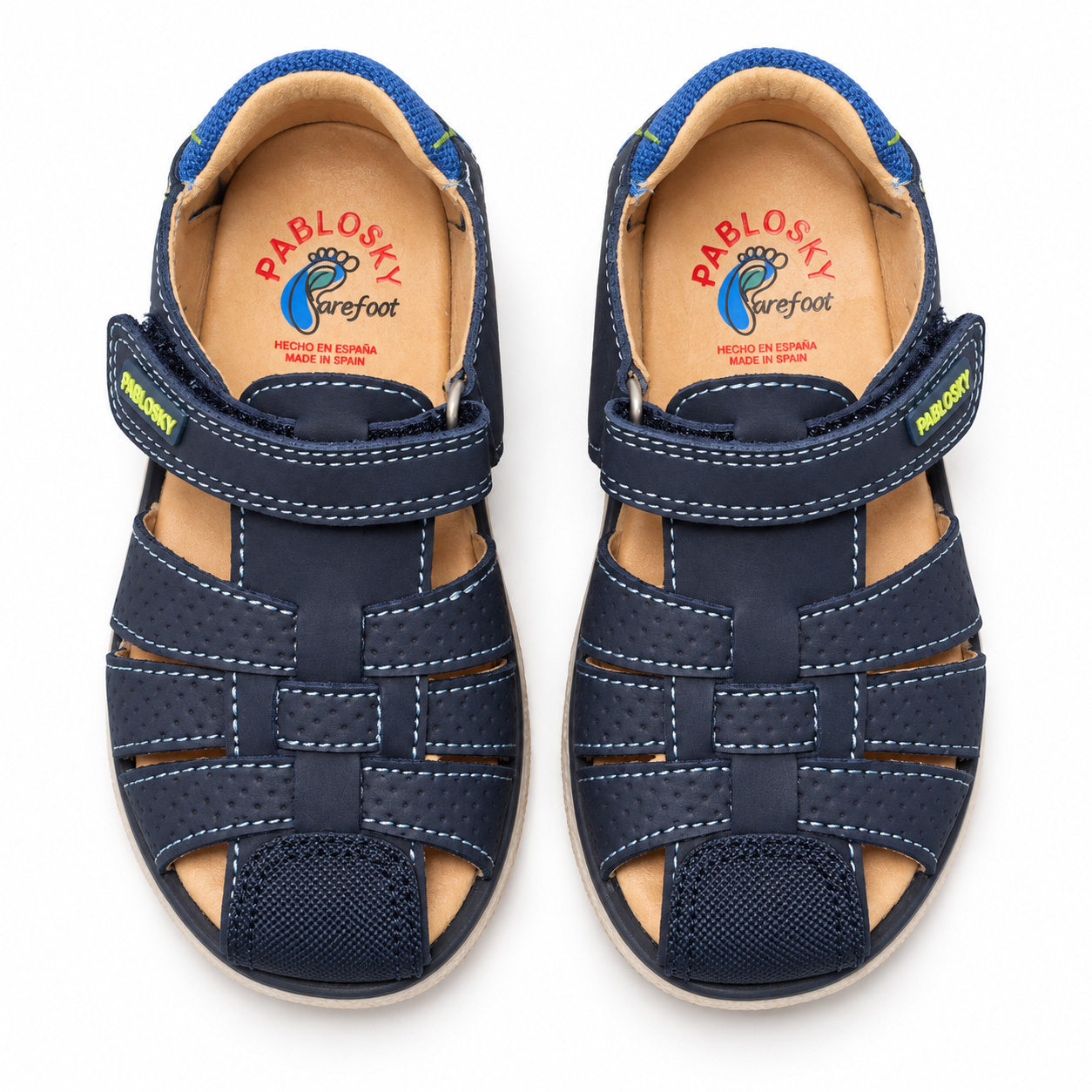 Pablosky Classic Navy Trail Fisherman Sandal