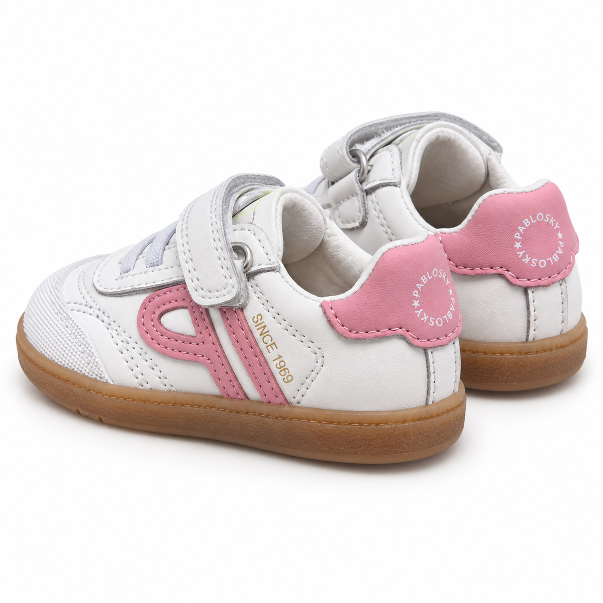 Pablosky First Step Retro Sneaker (Blush)