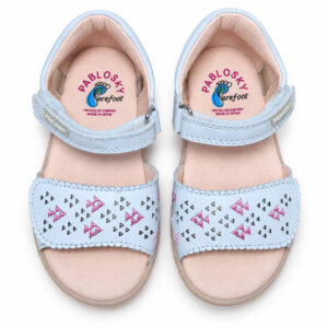 Pablosky Sunwalk White Leather Sandal