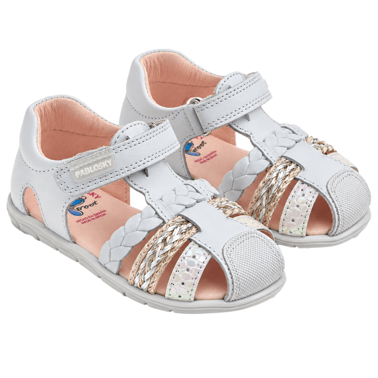 Pablosky Sunny Braid Woven Sandal