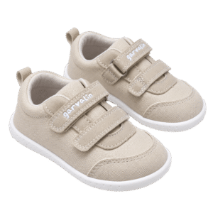 Garvalin Softstep Beige Barefoot Sneaker