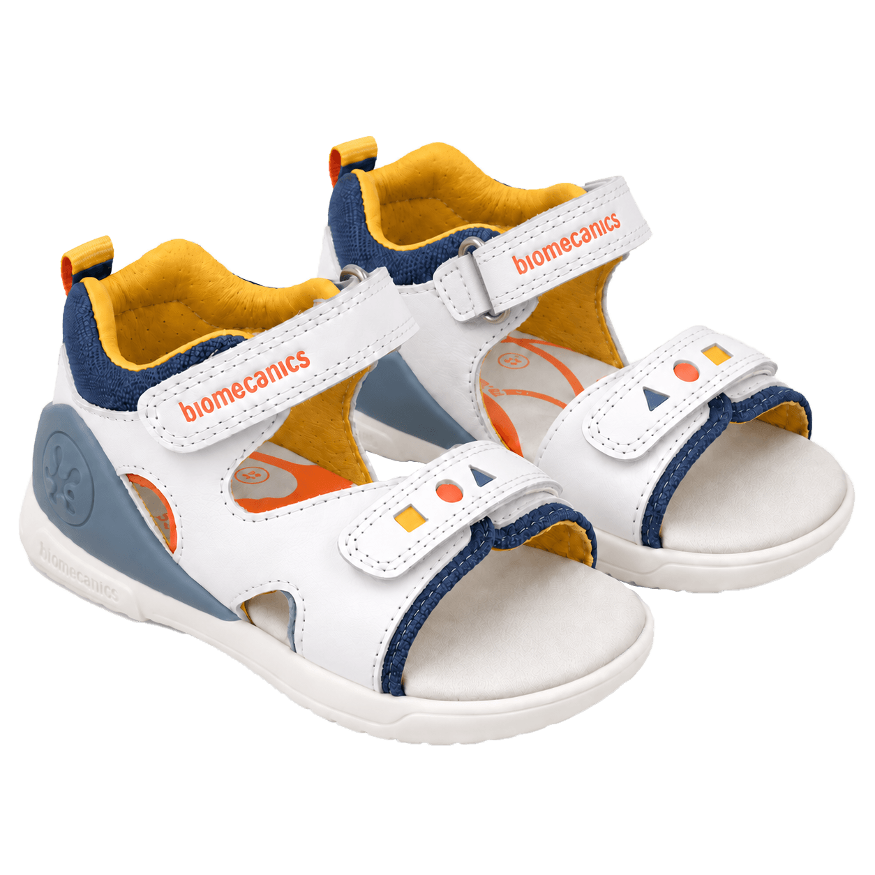 Biomecanics Open Air White Sandal