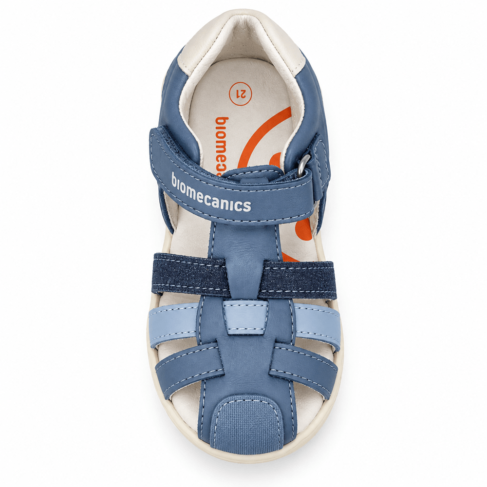 Biomecanics Closed Blue Sandal