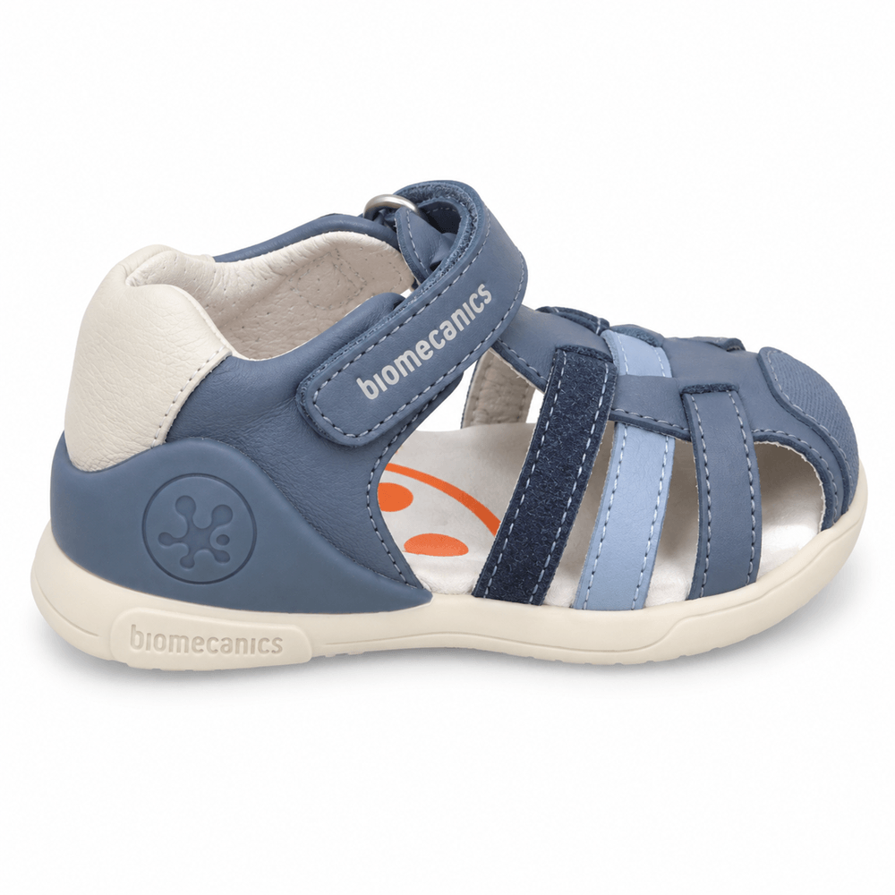Biomecanics Closed Blue Sandal